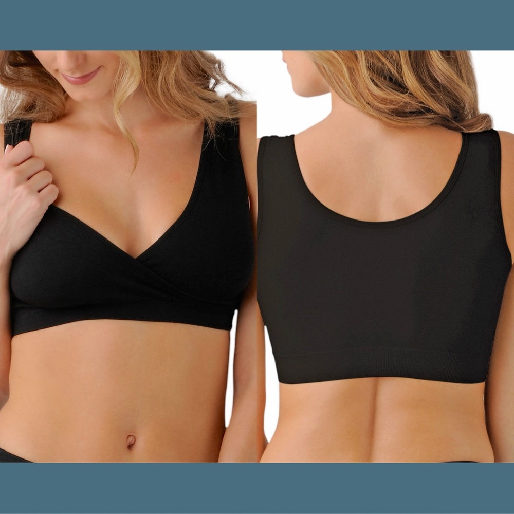 NEW Belly Bandit B.D.A. Maternity/Nursing Bra in Black‎ [SZ Small ]